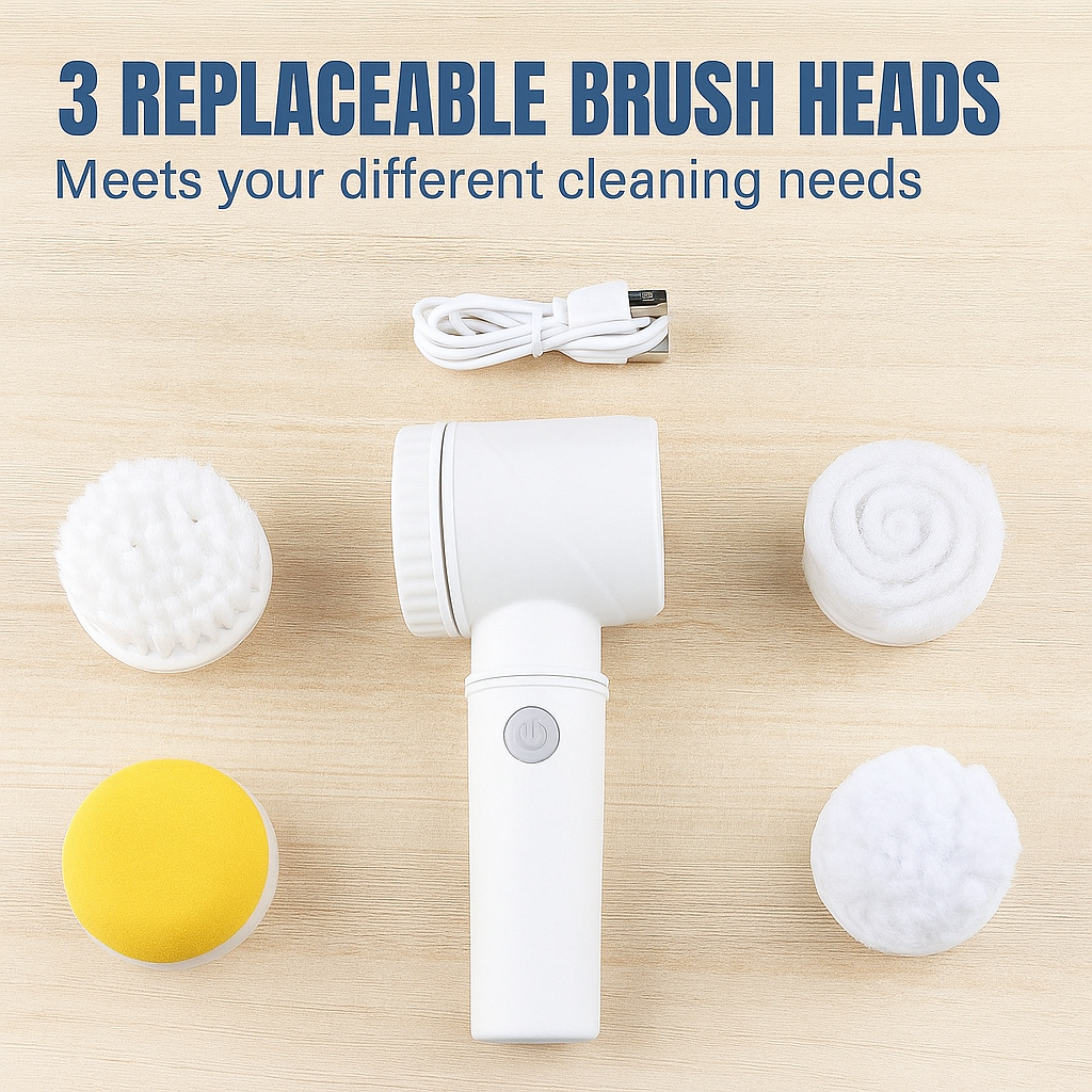 5 in 1 Handheld Bathroom Cleaning Brush