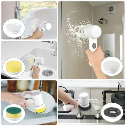 5 in 1 Handheld Bathroom Cleaning Brush